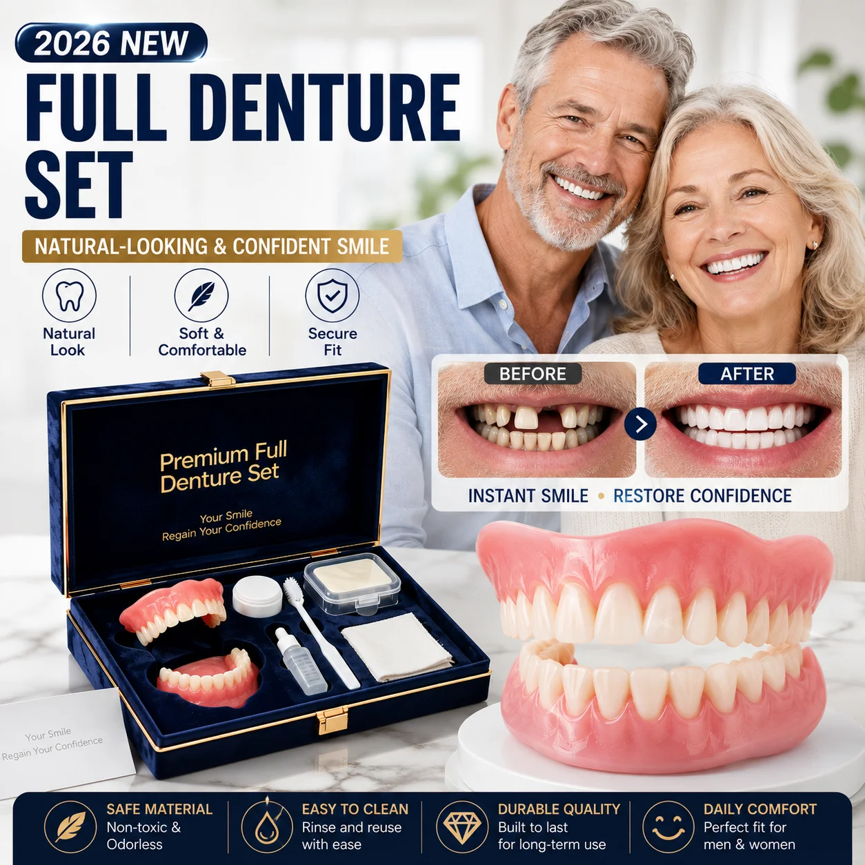 Комплект силиконовых зубных пр – обзор и цена Teeth Whitening Veneers