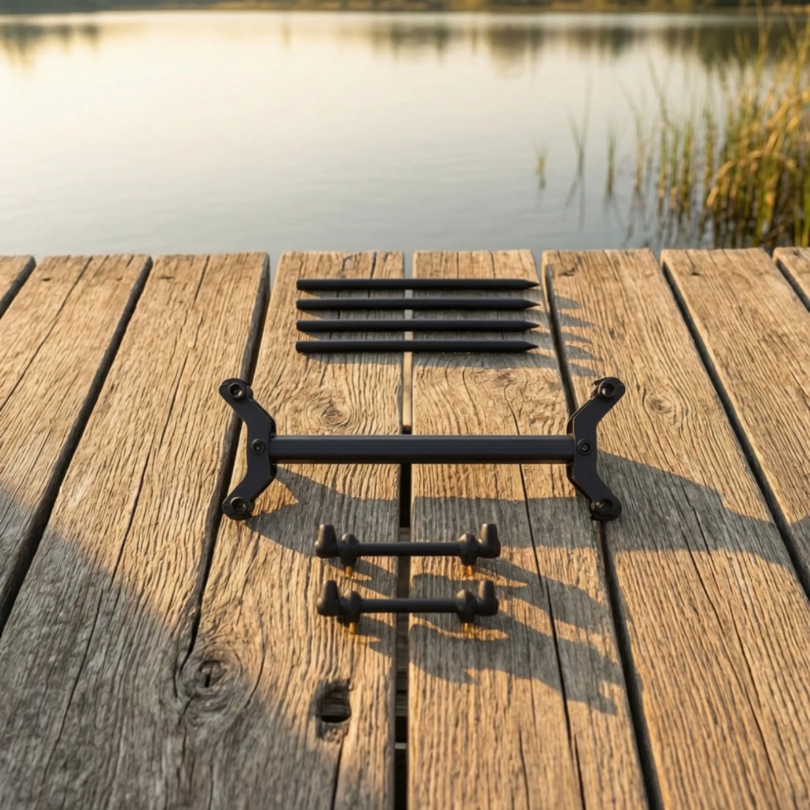 fishing-rod-stand-with-carry-bag-compact-aluminum-fishing-rod-bank-stick-system-stick-system-sturdy-stable-for-anglers