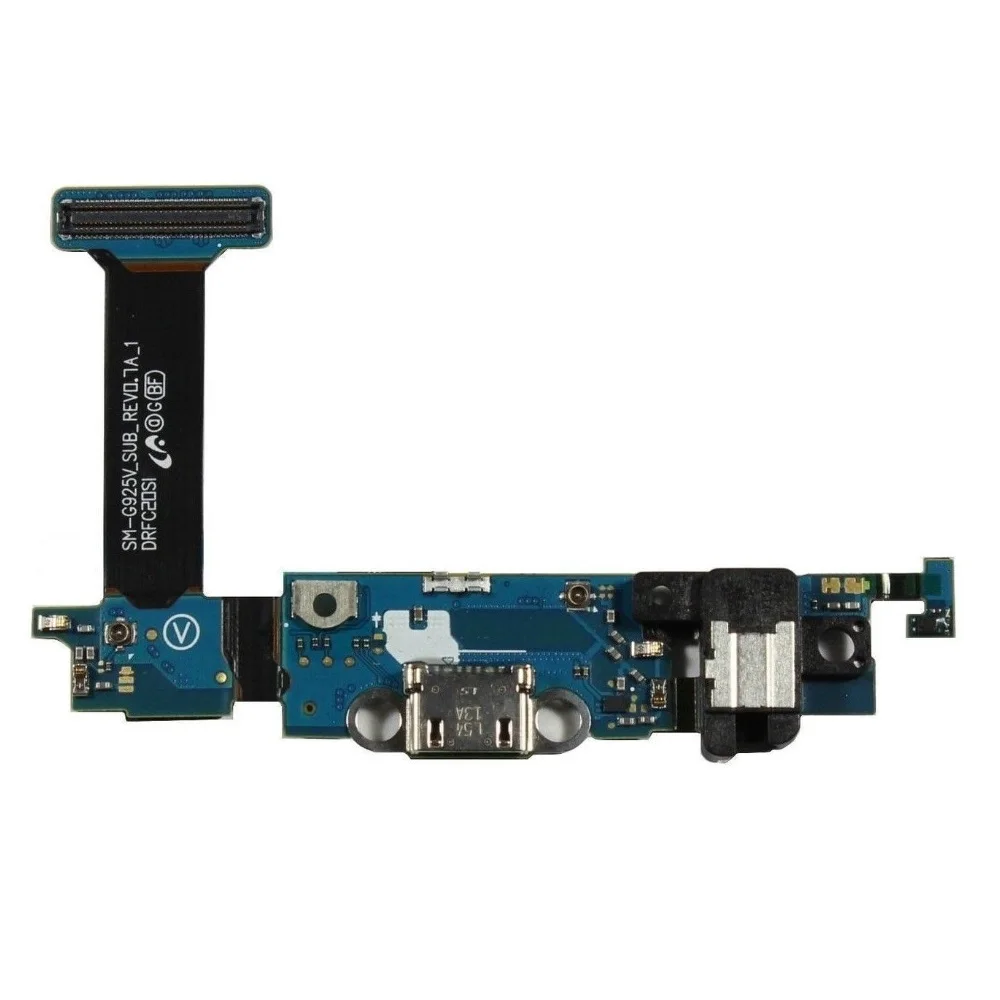 For Samsung Galaxy S6 edge SM-G925i G925F G925A G925T G925V G925P G9250 USB Charger Charging Connector Dock Port Flex Cable