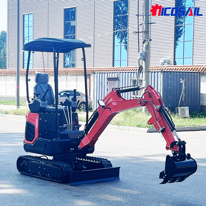 

Customized Farm and Factory Excavator Small Excavator 1.8-ton Hydraulic Crawler Mini Excavator