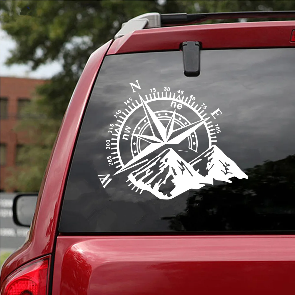 Mountains, forests Auto Stickers On The Car Reflective Waterproof Vinyl Sticker Accessories For Outdoor Adventure Inspired