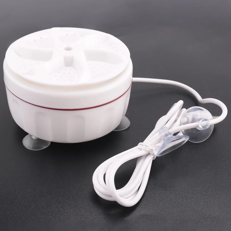 LUDA Mini Washing Machine USB Two-Way Rotating Turbine Portable Washing Machine For Sock Underwear For Travel