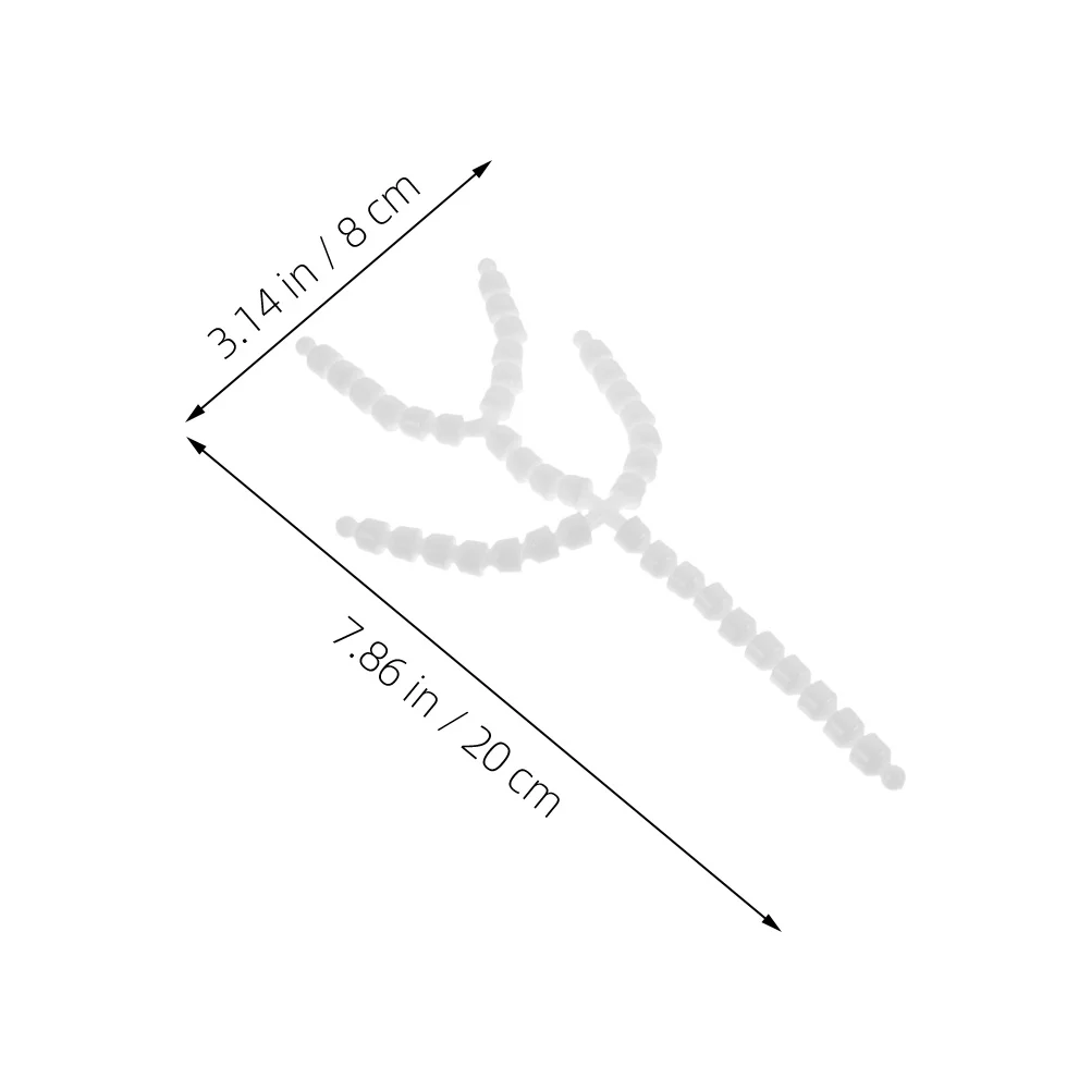 3 stks Katoenen Gewrichten Beweegbaar Frame Voor Diy Craft Zacht Plastic Connectors Body Joint Figuur Maken Ledematen Hoofd