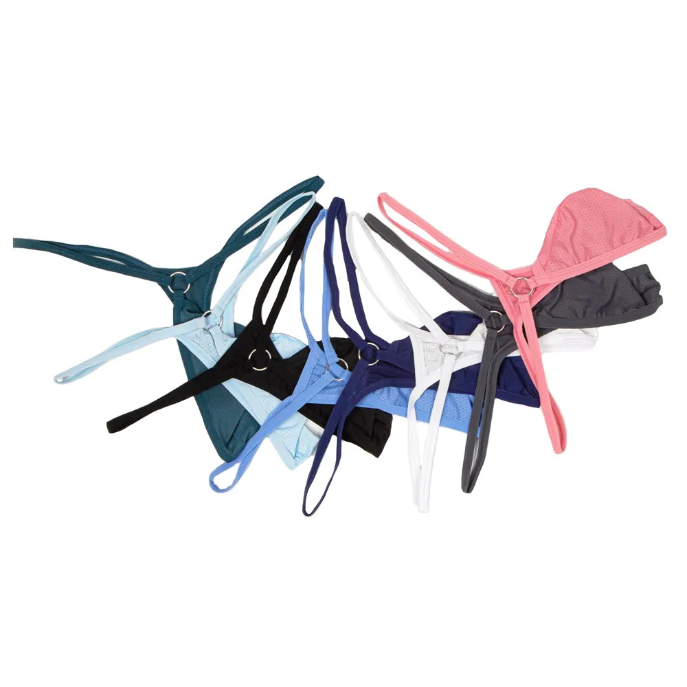 

Men Breathable Thongs Mesh Bulge Pouch Panties G-Strings Briefs Sexy Low Waist Underwear T-Back Gay Knicker Ropa Interior Hombre