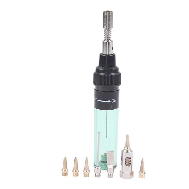 1300 Celsius Butane Gas Welding Soldering Irons Cordless Butane Tip Tool Welding Pen Burner Blow Torch Gas Soldering Iron Head