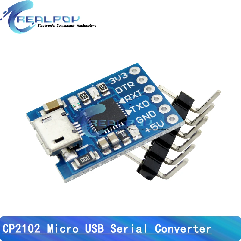 CP2102 USB 2.0 to UART TTL 5Pin / 6Pin Connector Module Serial Converter STC Replace FT232 CH340G PL2303 CP2102 CH9102 MICRO USB