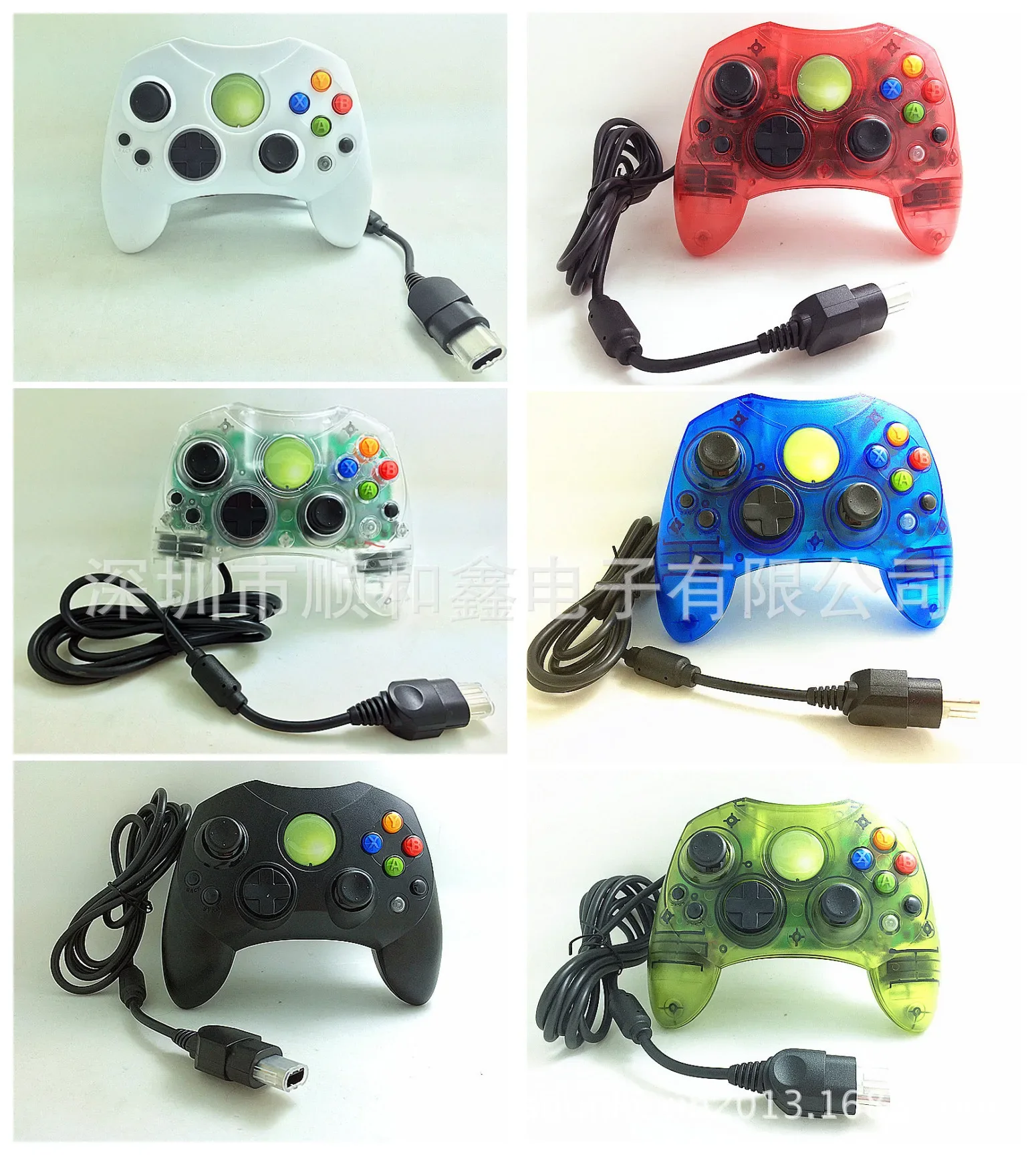 Classic Wired Joypad Controller For Microsoft Original Xbox Controller For XBOX Gamepad Retro Joystick Controle