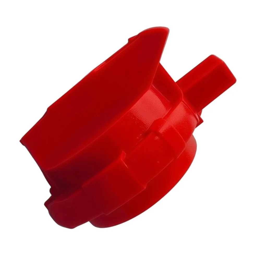 Adjustable Iron for chainsaw Chain Tensioner Knob 43mm Dia x 45.5mm H with 18mm Shaft and 4mm Fixing Pin for Stability