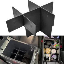 Center Console Organizer Insert Dividers For Toyota 4Runner 2010-2021 2022 2023 2024 5th Gen Armrest Interlock Secondary Storage