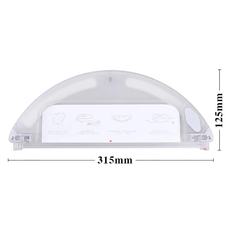 Wadah tangki air untuk Xiaomi Roborock S5 S6 S50 S51 S52 S55 S60 S61 S65 Aksesori suku cadang penyedot debu Robot