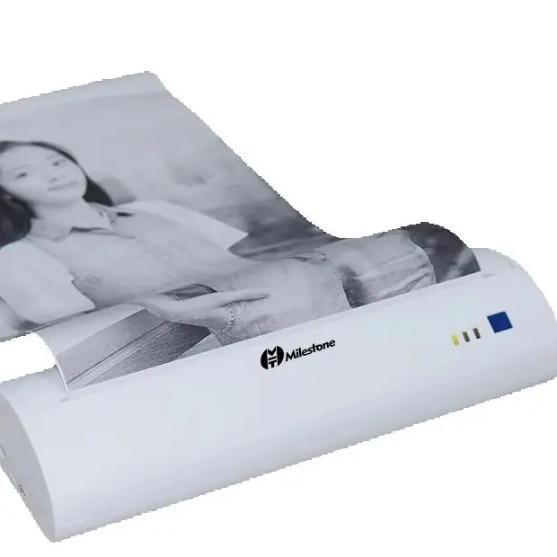 Home Printer P8009 No Ink No Ribbon Mini Bluetooth Thermal Portable A4 Printer Built-in Battery Document File Office Learning
