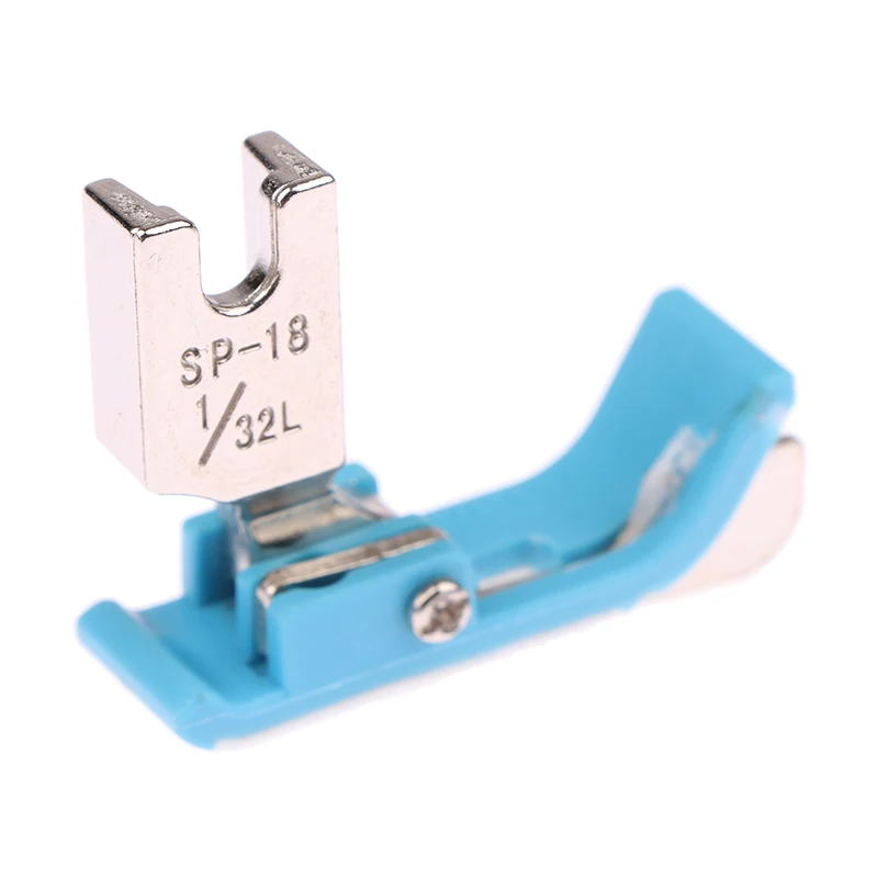 Plastic SP-18 Edge Presser Foot Embedded Line Presser Foot Flat Car Plastic Beef Tendon Edge Presser Foot Sewing Accessories 1pc