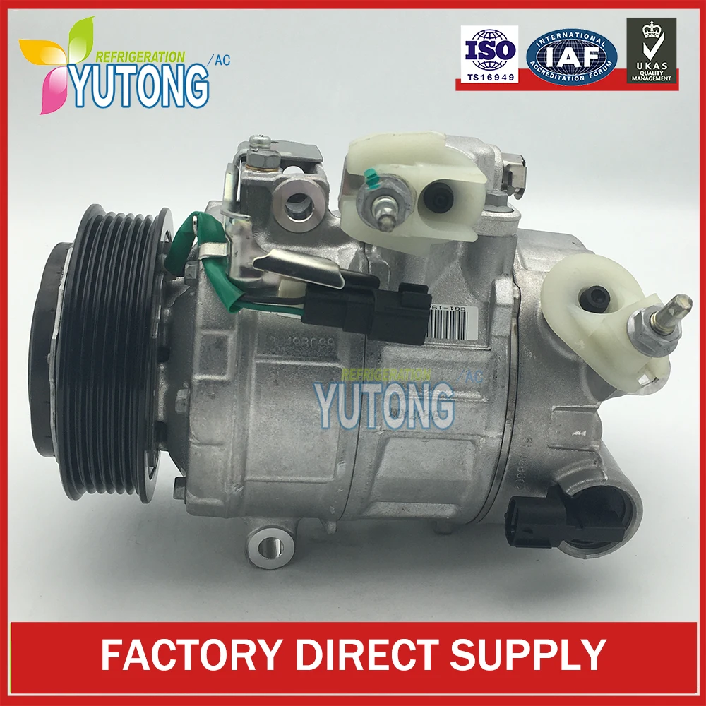 7SBH17 AC Compressor for Ford Explorer Flex Taurus Police Lincoln MKS MKT 2013-2014 3.7L DA8Z19703A/DA8Z19703B/DA8Z19703C