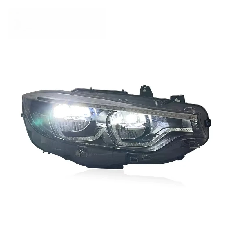2 Unit LED Headlight Automatic Lighting System for Automobiles Front Headlights Vehicle Components Suitable for  14-19 4 Series