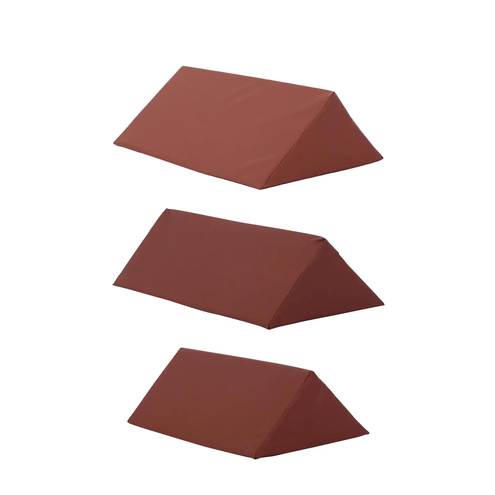 وسادة مثلثة للسرير مريحة وناعمة لدعم الظهر ومسامية لتعزيز الساق #3