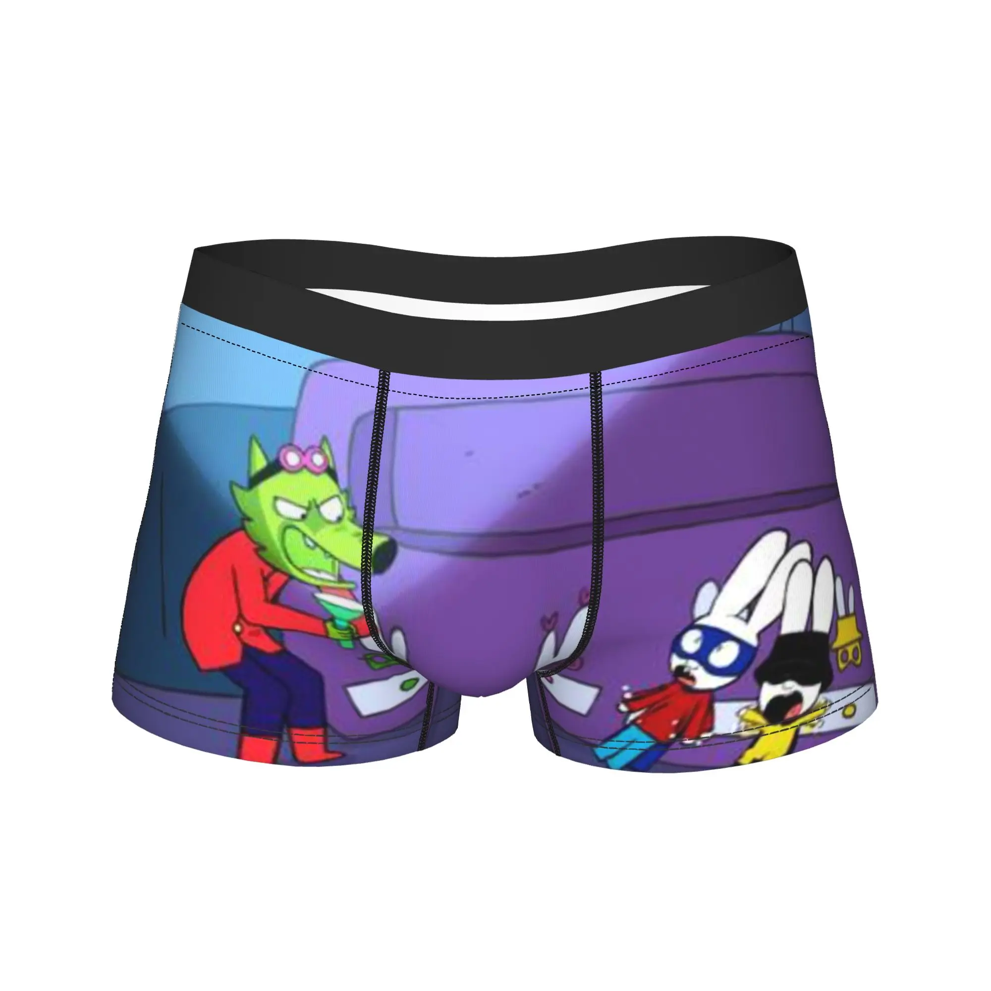 Simon Super Rabbit Men's Boxers Shorts Ultra Soft Underwear  Shorts Boxer Briefs