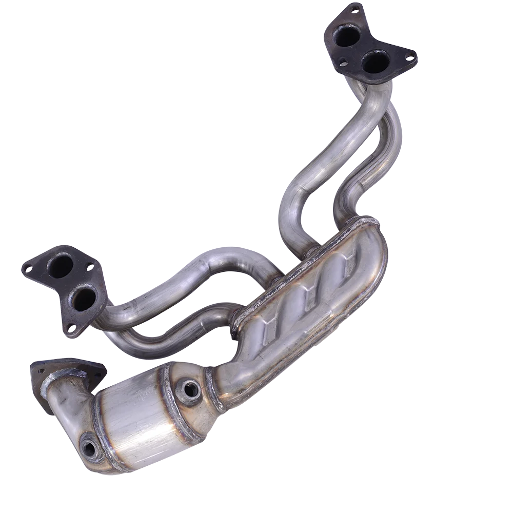 Euro standard universal Vehicle Exhaust Direct Fit Catalytic Converter for Subaru outback 2.5T Legacy 2.0 front