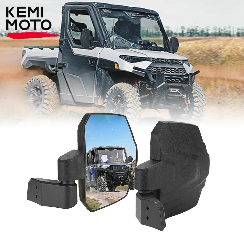 #2889241 UTV Ranger XP 1000 Door Rearview Mirrors Compatible with Polaris Ranger XP SP 1000 570 / Commercial Pro XD 2020-2023