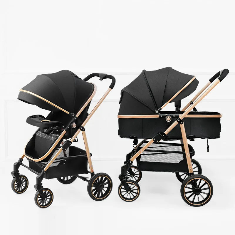 

Baby Stroller 3 in 1 Carriage Lightweight Strollers Baby Mutifunction Strollers Baby Newborn Stroller Mother Kids