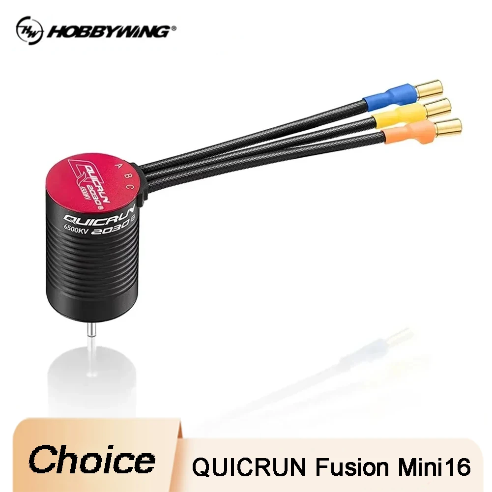 

Hobbywing QuicRun 2030SL 2030 G2 5000KV/ 6500KV/ 7800KV 2-3S Sensorless Brushless Motor For 1/18th On-road Off-road Trucks