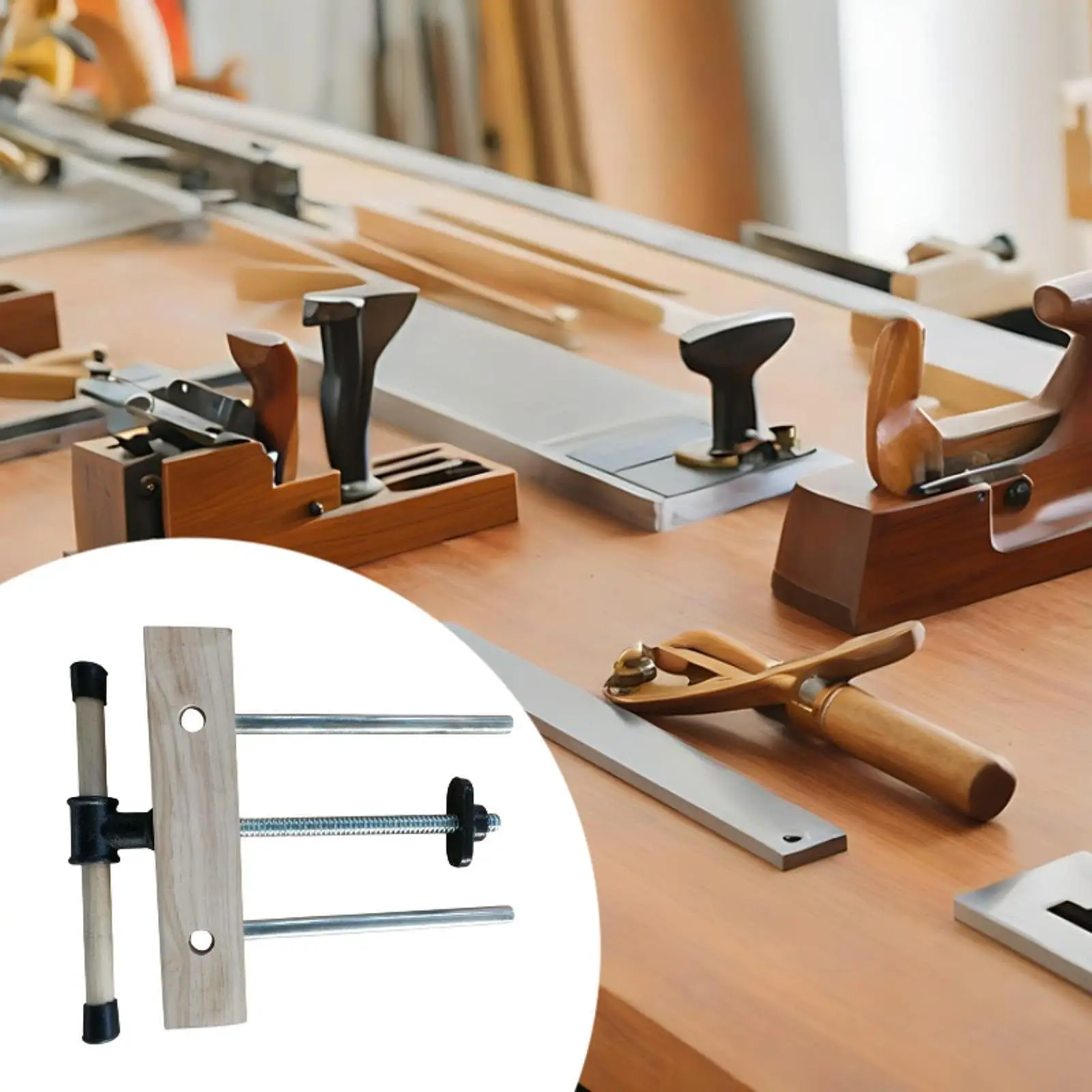 

Woodworking Vise Sturdy Clamping Teaching Equipment Professional Front Vise