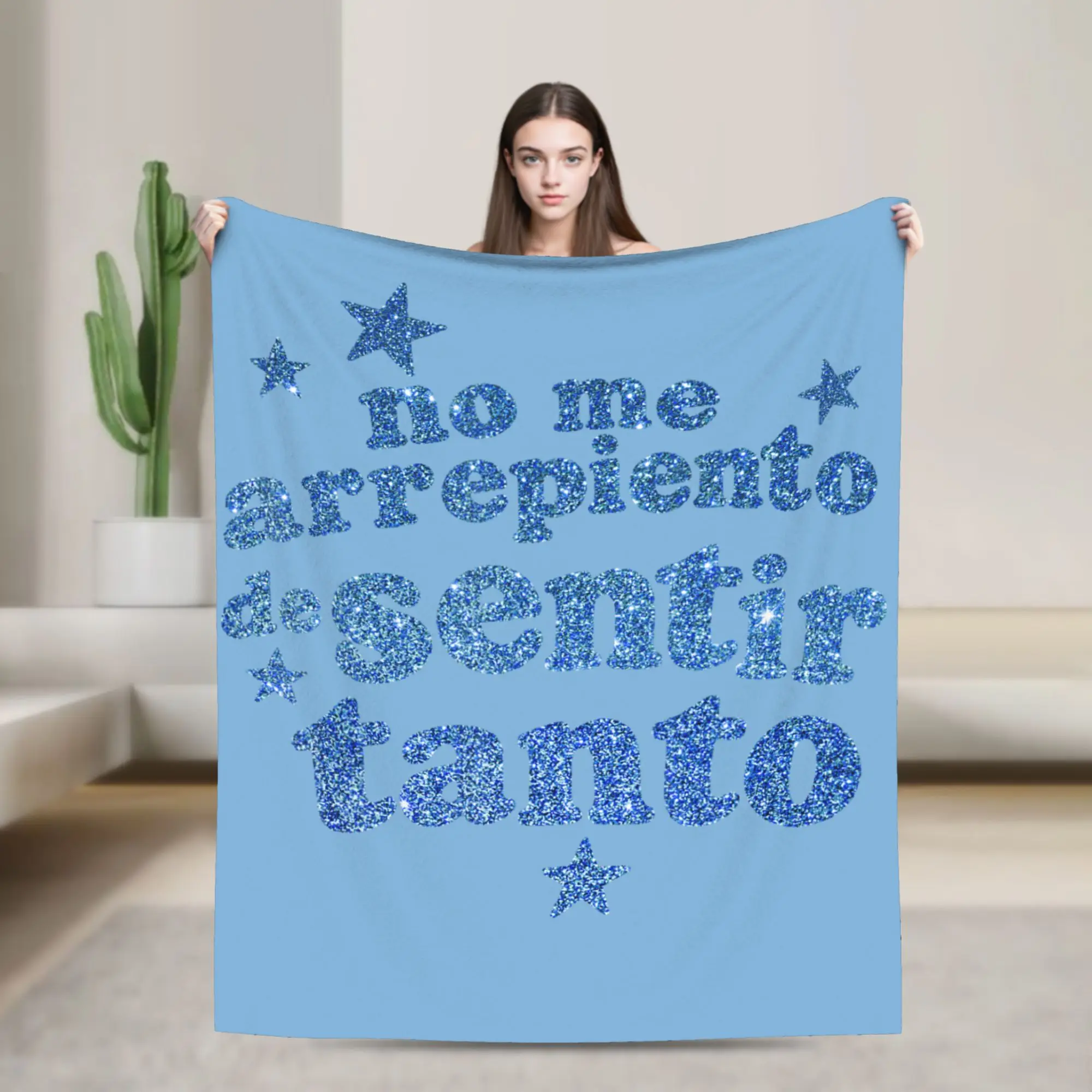 no me arrepiento de sentir tanto Karol G Blanket  Fuzzy Awesome Soft Throw Blankets for Chair Covering Sofa Textile Decor