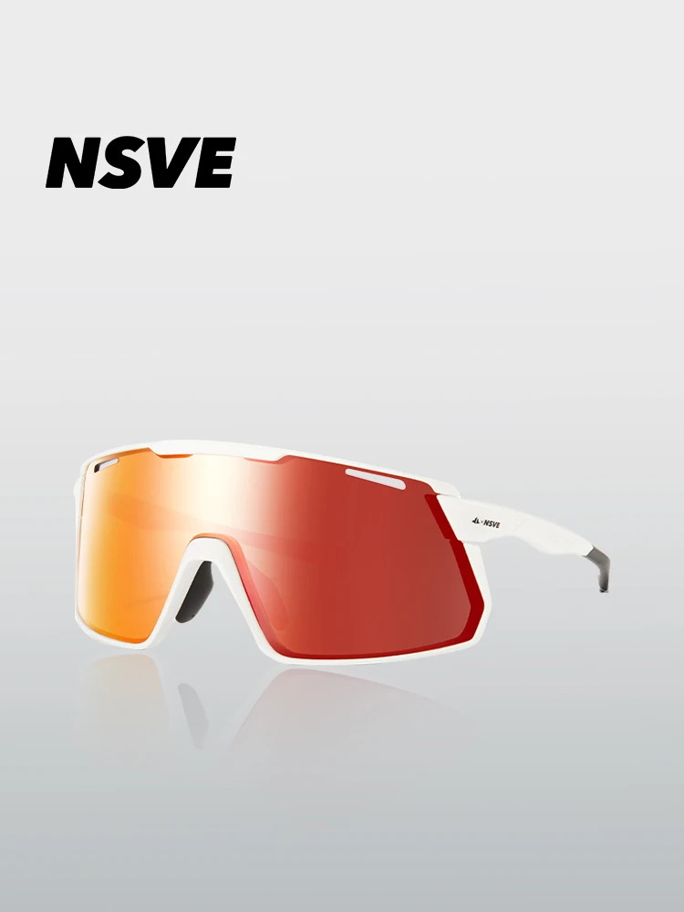 

NSVE Peak Series Cycling Sunglasses with Photochromic Lens - Prescription Ready for Running Outdoor, Unisex 30015