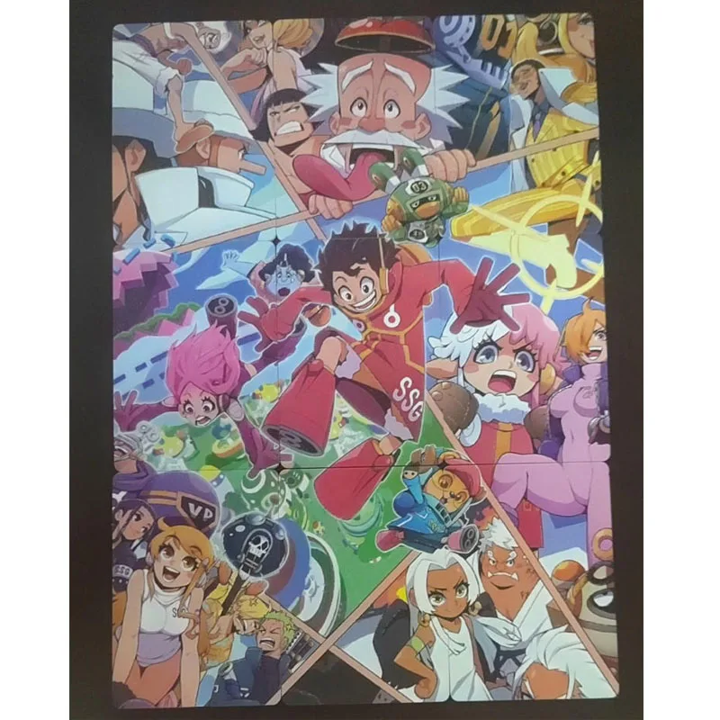 Milai Anime One Piece SSR VG DP DFC Set of Cards Luffy Sanji Zoro Robin Nami Collection Cards Christmas Birthday Gifts Toys