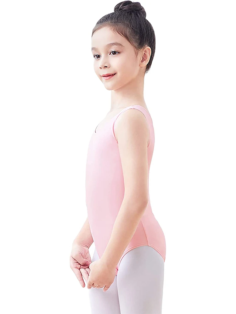 Ballet Leotard Dance Costume Gymnastics Cotton Kids Bodysuit Dance Outfit For Girls Dancewear Leotards Ballet Camisole