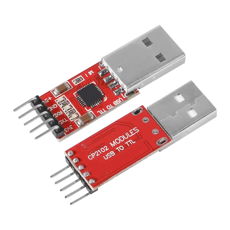 AB47-3개 CP2102 USB 2.0 - TTL 5핀 시리얼 어댑터 USB - TTL 시리얼 컨버터 모듈 (UART STC 3.3V 및 5V용)