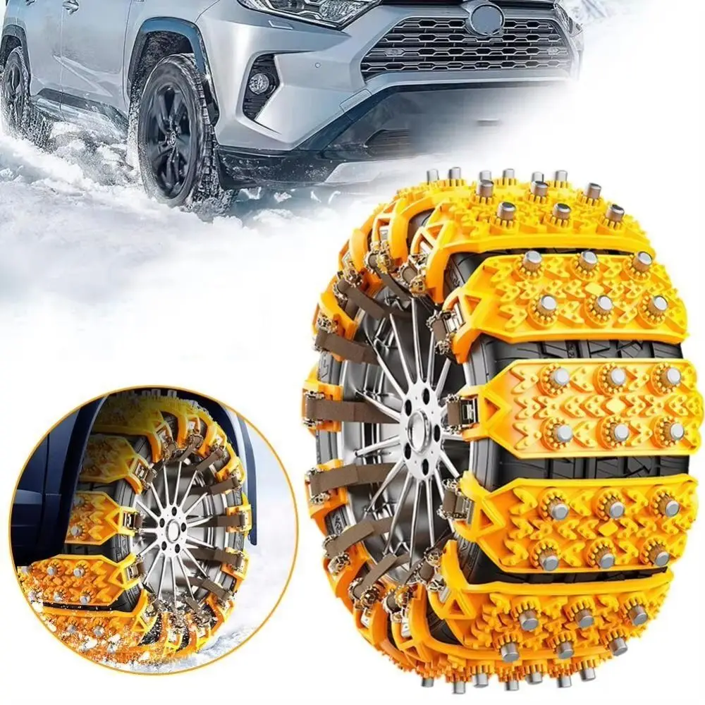 

1/2/4 шт. резиновые металлические автомобильные снежные цепи, регулируемые аварийные аксессуары, кабельный ремень для колес, противоскользящие автомобильные колеса, цепи