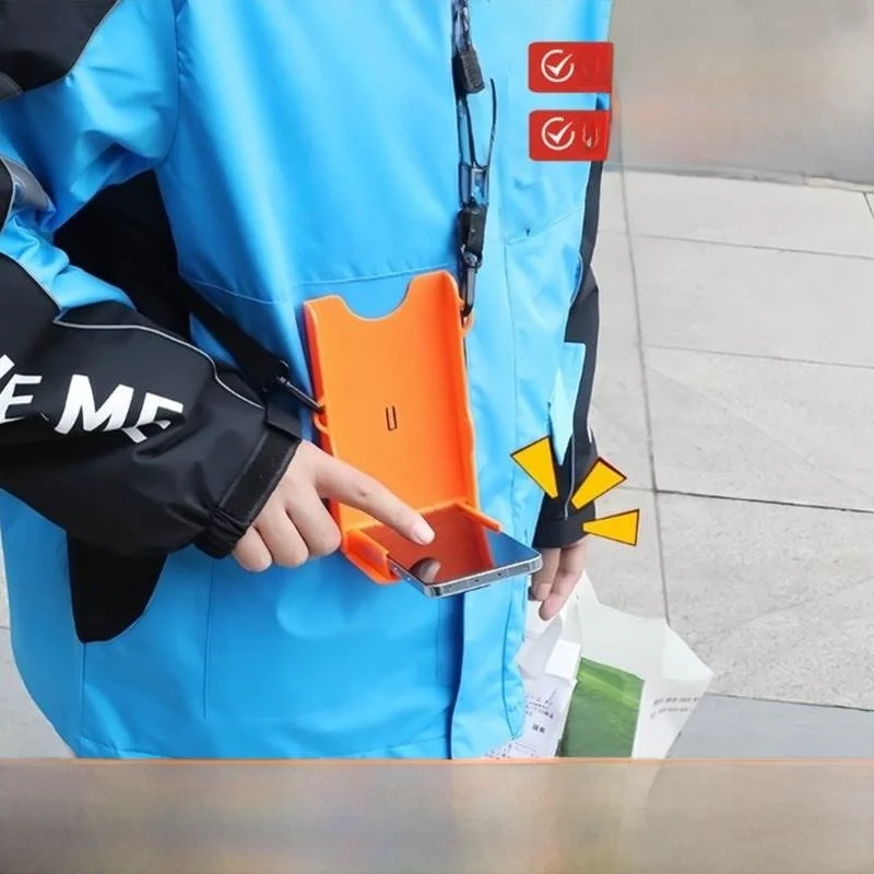 

Многофункциональный портативный держатель для телефона, складная подставка для телефона с управлением одной рукой, органайзер для хранения мобильных телефонов и аксессуаров