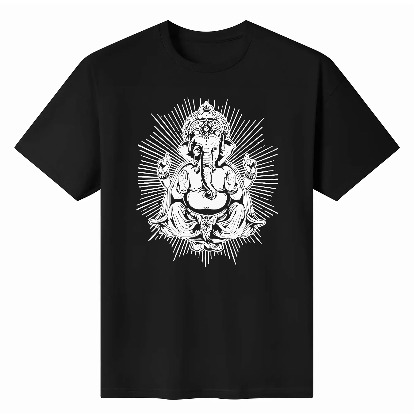 Ganesha Deity Hindu India Nepal God Fan T Shirt