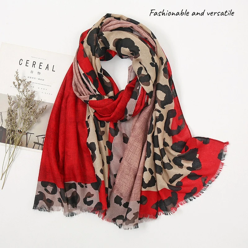 وشاح بنمط شرابة جديد، شال من القطن والكتان، وشاح نسائي عصري بلونين متعدد الاستخدامات للشاطئ واقي من الشمس