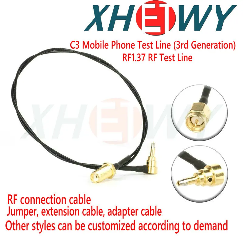 C3 Mobile Phone Test Line Third Generation RF1.37 RF Test Line SMA Jumper SMA to C3 RF Link