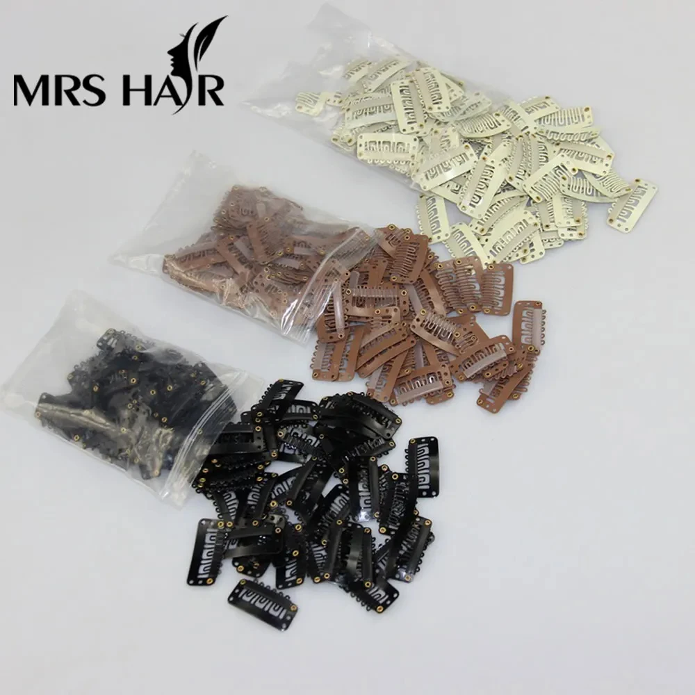 50pc 3,2 cm Haar verlängerung sclip u Perücken clips für Haar verlängerungen Clip Haar Haars pangen für Haar perücke Zubehör Salon Haars pangen