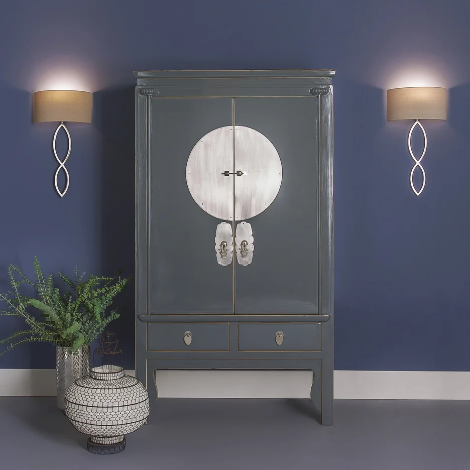 دائرة النسيج مصباح جداري LED ضوء غرفة المعيشة حائط الخلفية ضوء غرفة المعيشة غرفة نوم غرفة الطعام الإبداعية الحديد الفن