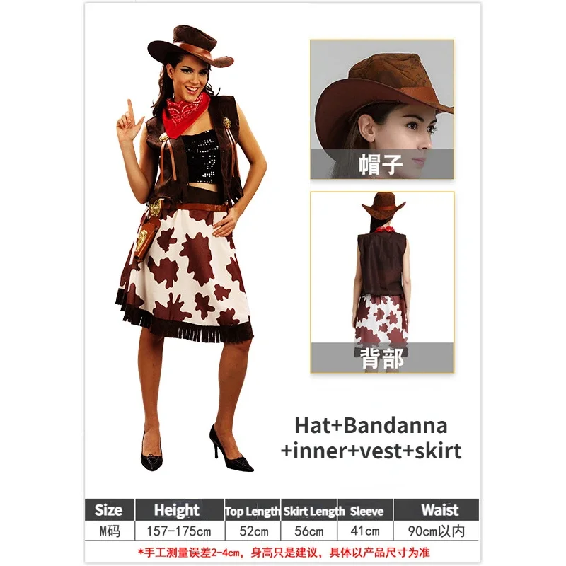 2025年新作 ワイルドウェスト コスプレ ウエスタン カウボーイ カウガール コスチューム ハロウィン ドレスアップ 大人 子供 ロールプレイ パーティー 仮装 eqs9X