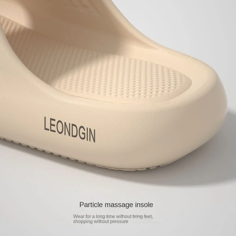 Xiaomi รองเท้าแตะคู่พื้นหนาสำหรับใส่ในบ้านกลางแจ้งกันลื่นกันกลิ่นสำหรับผู้ชายและผู้หญิง