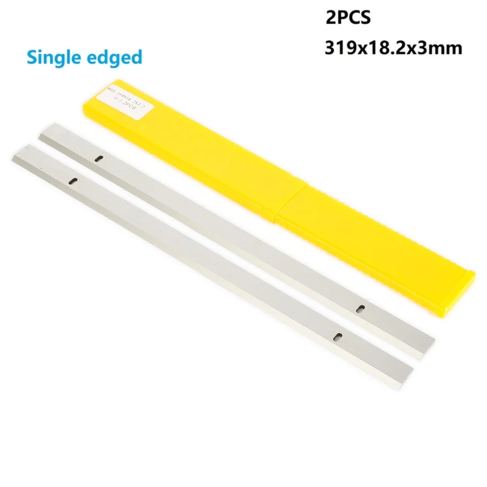 

2-pCS HSS Planer Blades 319x18.2x3 Mm Wood Planer Blades Suitable For ETP1531AK Woodworking Accessories Woodworking Planer Blade