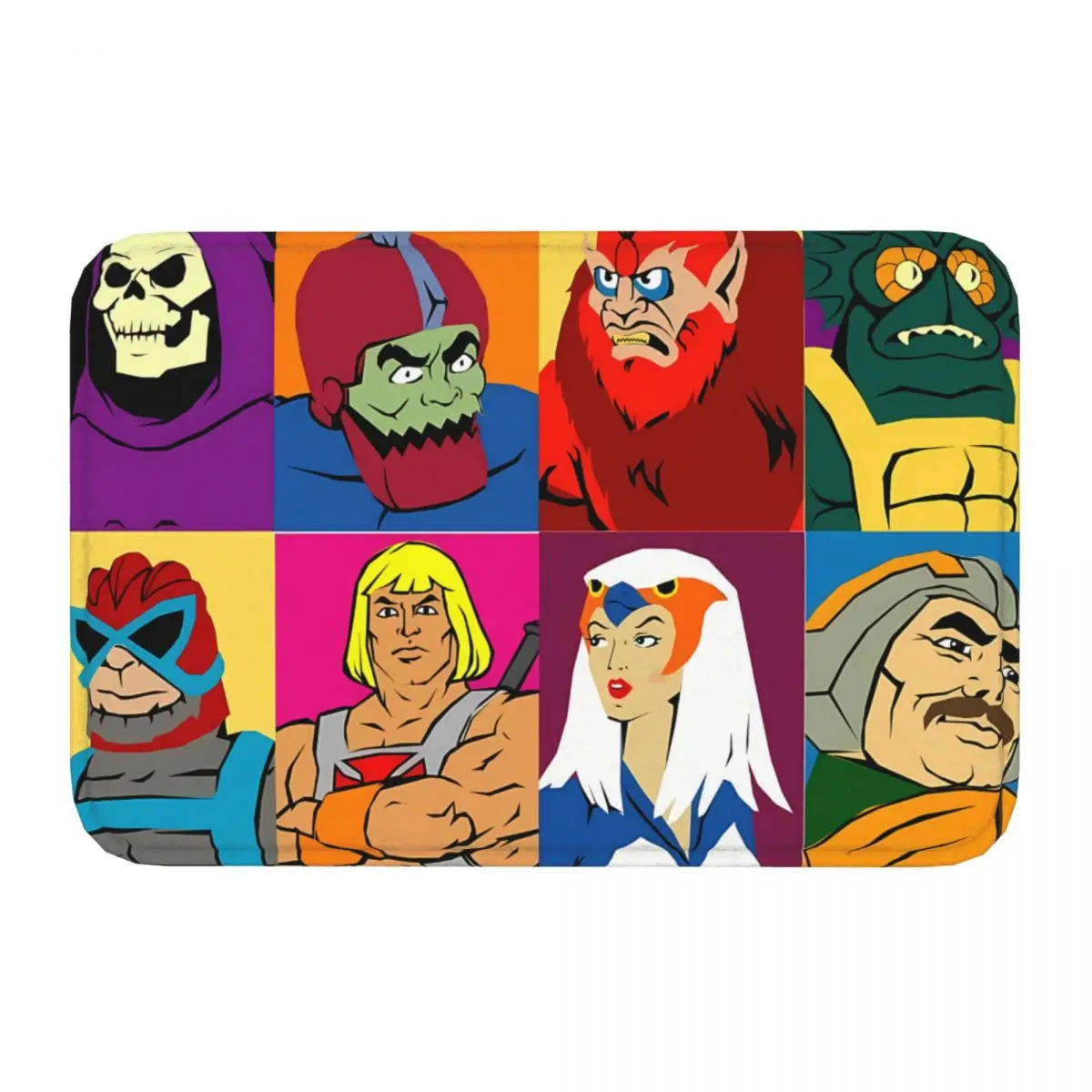 He Man Masters Of The Universe Bath Non-Slip Carpet Heman Bedroom Mat Entrance Door Doormat Floor Decoration Rug