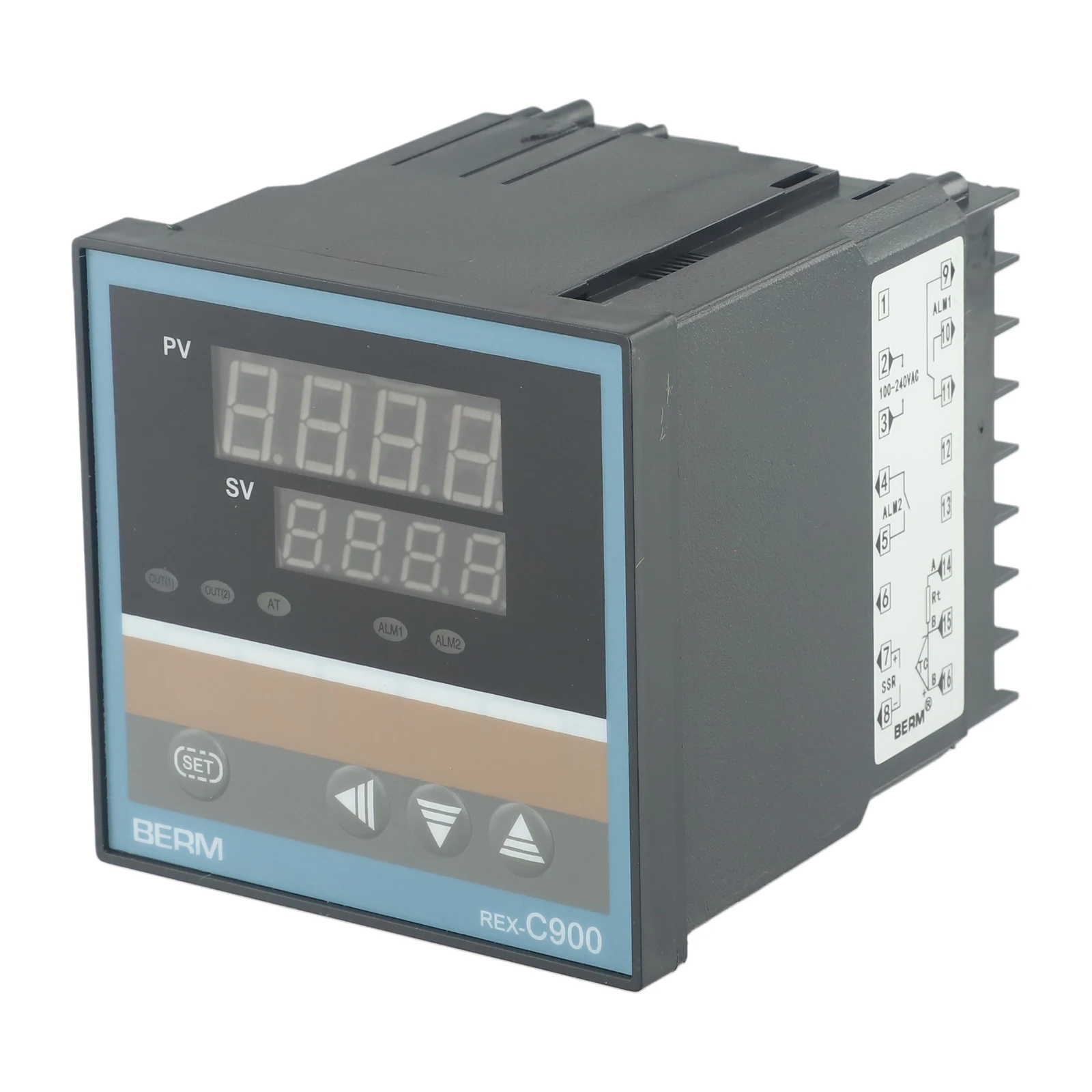 

Professional REXC900FK02 V AN Temperature Controller with PID Control Suitable for Multiple Input Methods (92x92mm)