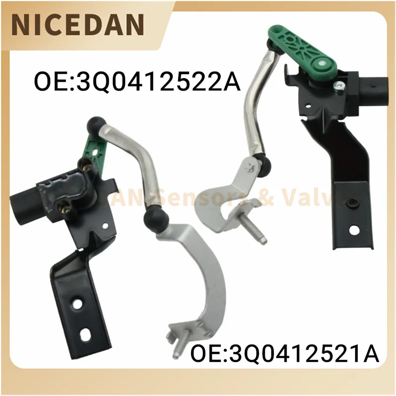

3Q0412521A 3Q0412522A Front Left/Right Height Level Sensor For Seat Ateca Skoda Karoq Superb Volkswagen DSI Passat New