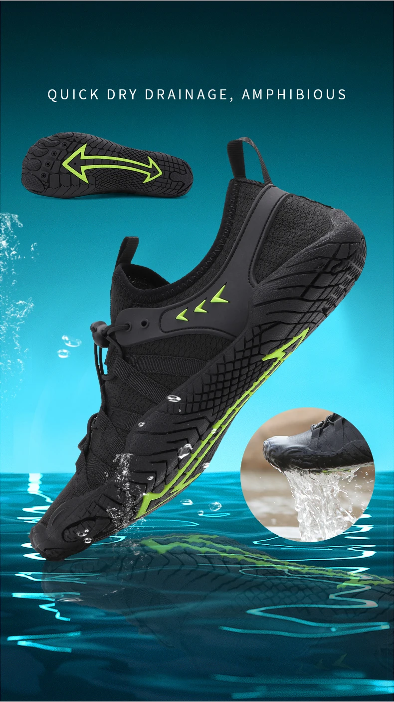 EOCENE Wasserschuhe für Wandern, Radfahren, Strand, Waten, Fitness, Bootfahren, Surfen, Angeln, Sport, Aqua, Upstream, Outdoor, Freizeitschuhe – Detail 6