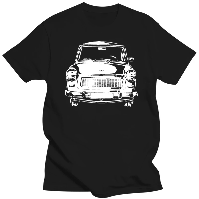 T-Shirt 2019 Fashion Men Trabant T-Shirt Trabi IFA Zwickau Sachsenring P601 VEB NVA DDR Ostalgie S - 2XL casual tee