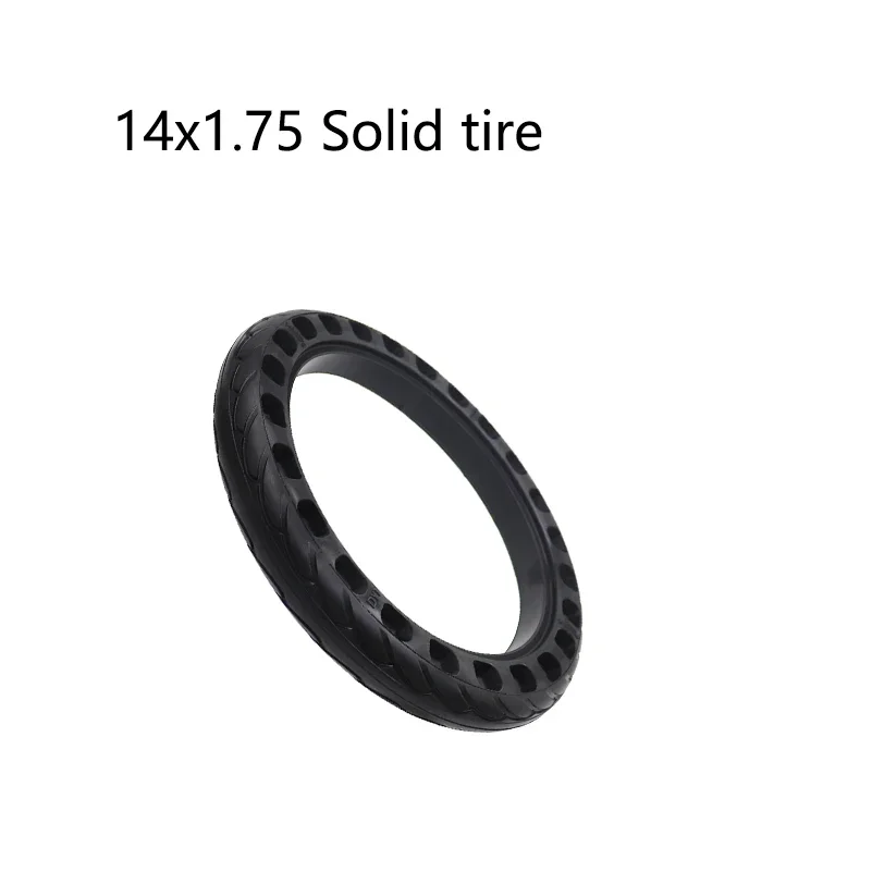 new good quality 14 Inch 14x1.75 14x1.95 Honeycomb Airless Solid Tire Tubeless Tyres for Electric Scooter Bicycles Driver