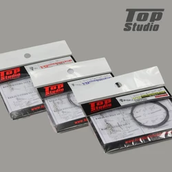 Top Studio 1:12 Oil Pipe Joint Set TD23270/271/272 Modify and Assemble Model Accessories