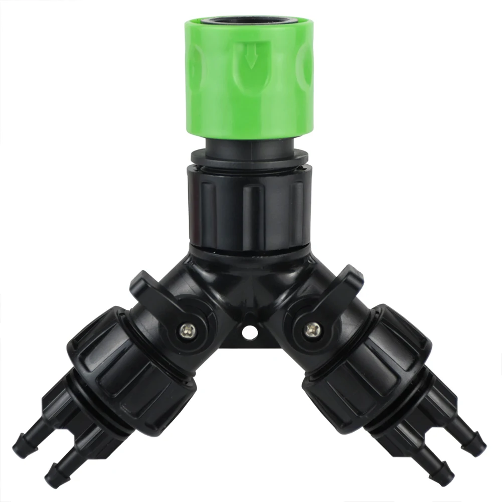 

Hose Splitter Garden Watering Tool Outdoor Gardening Resilient Construction Wide Compatibility Comprehensive Connector Set