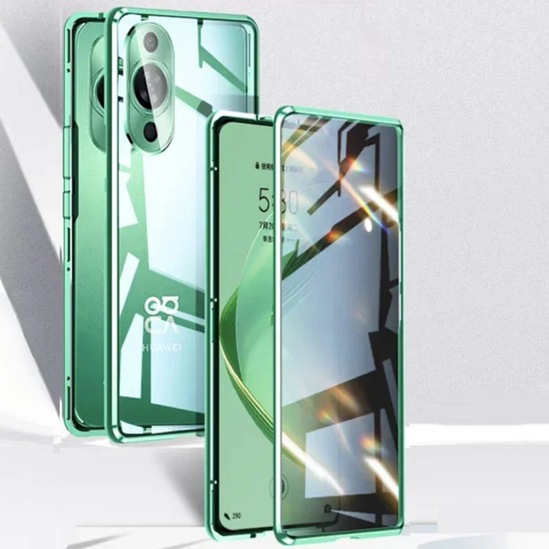 

Anti-Spy Glass Screen Protector Phone Case for Huawei Nova 9 SE 10 Pro 12S 12i 13i 14 15 Privacy Film Anti-Peep Cover Cases