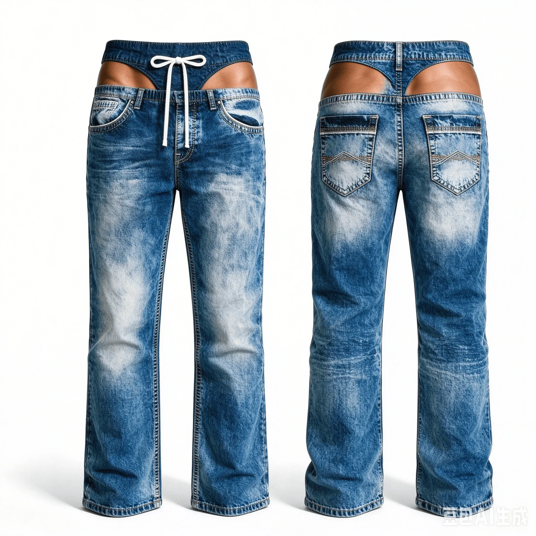 Calças casuais masculinas e femininas, calças jeans de imitação camufladas, modelo 3D engraçado e divertido, nova tendência 2027, calças masculinas so